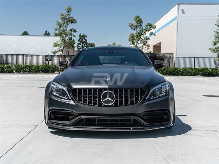Mercedes W205 C63 C63S Coupe ED1 Style CF Front Lip mercw20520 thumbnail 3
