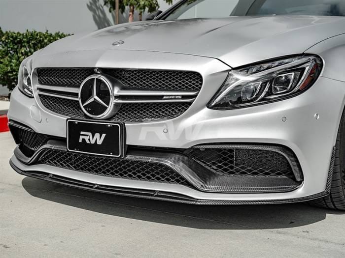 Mercedes W205 C63 C63S Coupe ED1 Style CF Front Lip mercw20520 thumbnail 4
