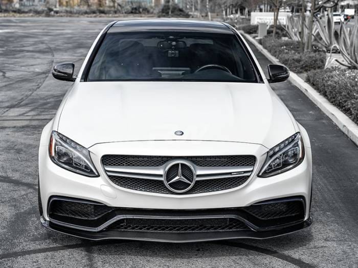Mercedes W205 C63 GTX Carbon Fiber Front Lip mercw20512 thumbnail 2