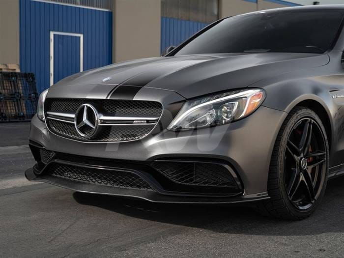 Mercedes W205 C63 GTX Carbon Fiber Front Lip mercw20512 thumbnail 3
