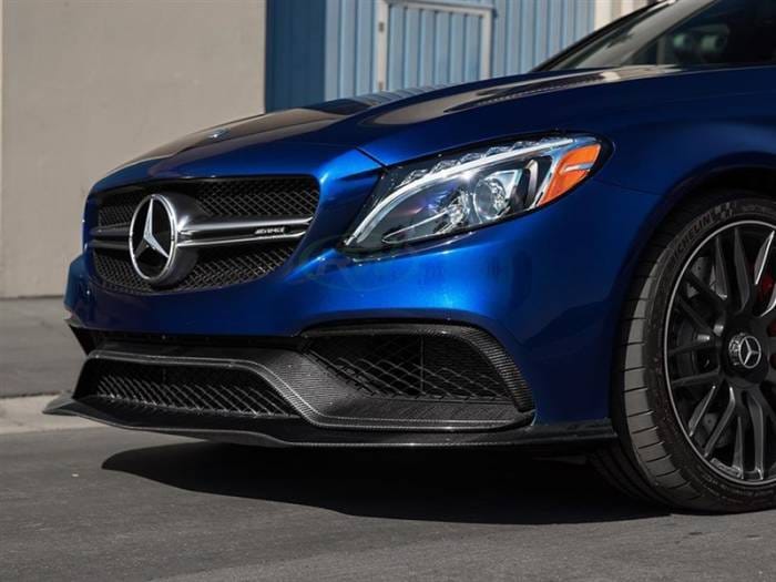 Mercedes W205 C63 GTX Carbon Fiber Front Lip mercw20512 thumbnail 5