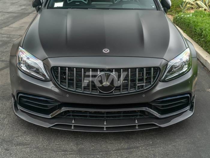Mercedes W205 C63 Coupe BRS CF Front Lip Spoiler mercw20535 thumbnail 3