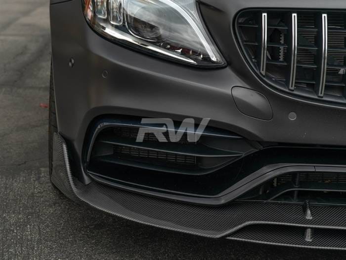 Mercedes W205 C63 Coupe BRS CF Front Lip Spoiler mercw20535 thumbnail 4