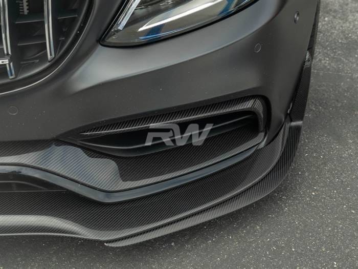 Mercedes W205 C63/C63S GTX Coupe CF Front Lip mercw20561 thumbnail 2