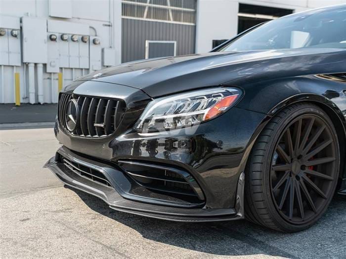 Mercedes W205 C63/C63S GTX Coupe CF Front Lip w/Lower Splitters mercw20561-4
