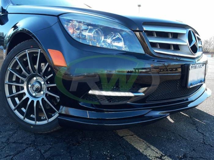 Mercedes W204 C Class Carbon Fiber Front Lip mercw20406 thumbnail 5