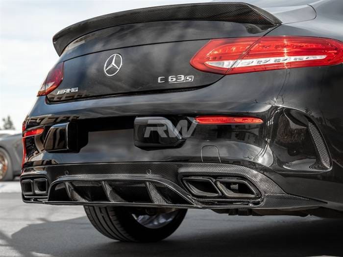 Mercedes W205 C63 Coupe ED1 Style CF Diffuser mercw20528