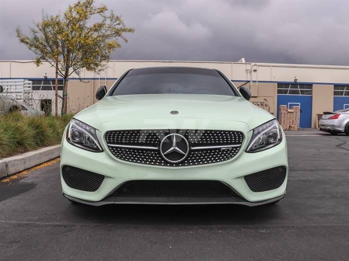 Mercedes W205 Carbon Fiber Front Lip Spoiler mercw20503 thumbnail 6