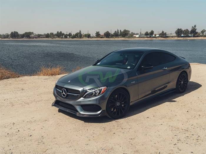 Mercedes W205 BRS Style Carbon Fiber Front Lip mercw20515 thumbnail 2