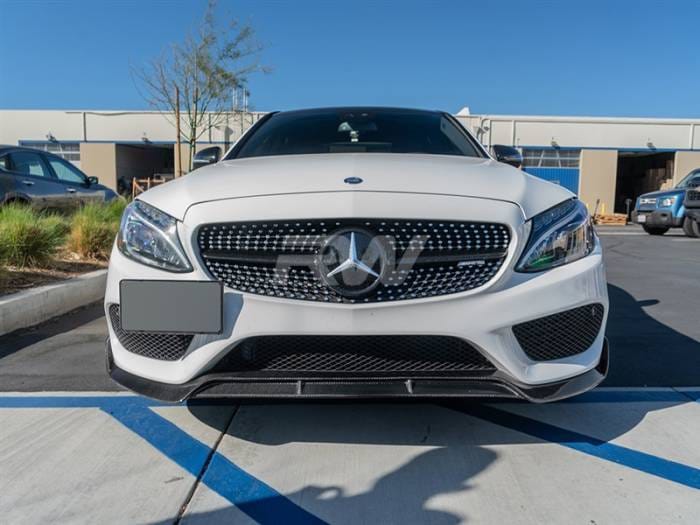 Mercedes W205 BRS Style Carbon Fiber Front Lip mercw20515 thumbnail 4