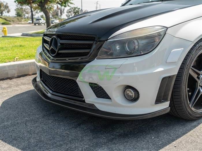 Mercedes W204 C63 AMG Arkym Style CF Front Lip mercw20437 thumbnail 4