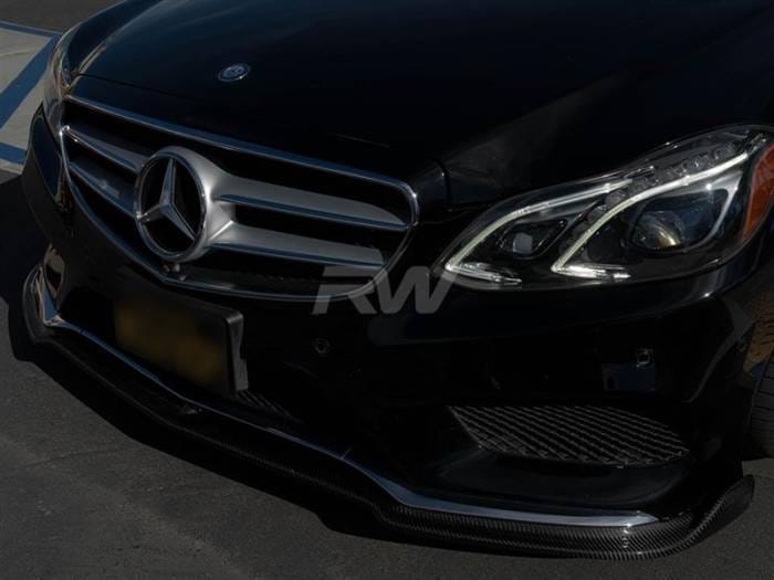 Mercedes W212 14+ Sport Carbon Fiber Front Lip mercw21222 thumbnail 3
