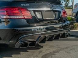 Mercedes W212 E63 Facelift BRS Style CF Diffuser mercw21219