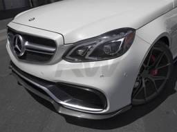 Mercedes W212 E63 Facelift BRS Style CF Front Lip mercw21216