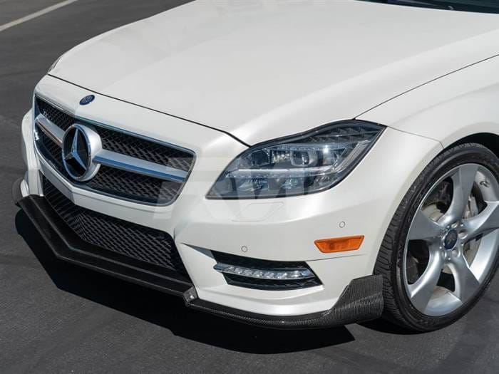 Mercedes W218 CLS Renn Style Carbon Fiber Front Lip mercw21809