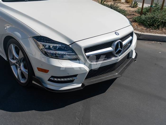 Mercedes W218 CLS Renn Style Carbon Fiber Front Lip mercw21809 thumbnail 2