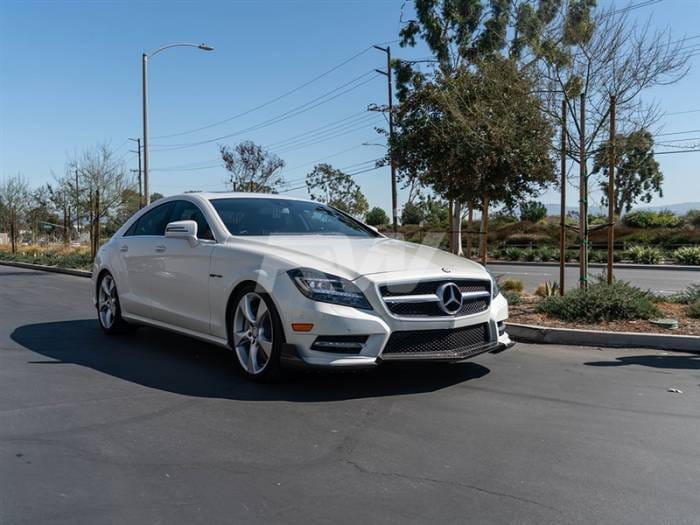 Mercedes W218 CLS Renn Style Carbon Fiber Front Lip mercw21809 thumbnail 4