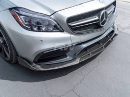 Mercedes W218 CLS63 BRS Style Carbon Fiber Front Lip mercw21812