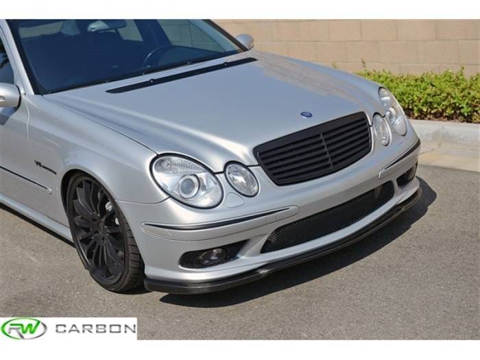 Mercedes W211 E55 AMG Carbon Fiber Front Lip mercw21102