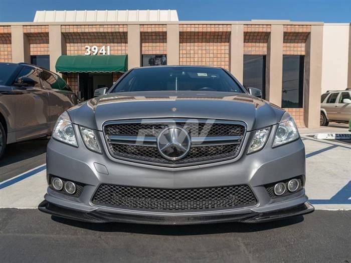 Mercedes E350 E550 Godhand Style Carbon Fiber Lip Spoiler mercw21203 thumbnail 2