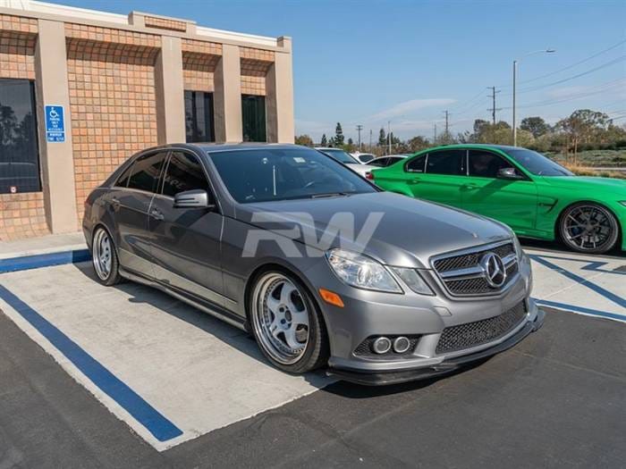 Mercedes E350 E550 Godhand Style Carbon Fiber Lip Spoiler mercw21203 thumbnail 3