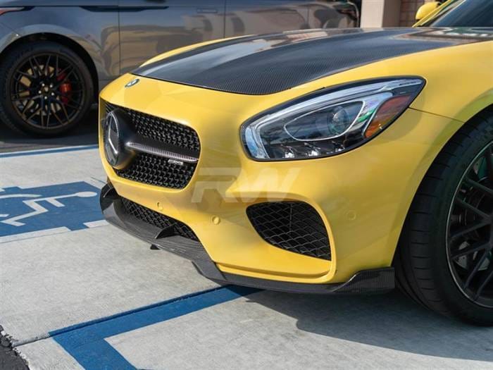 Mercedes C190 GT GTS Carbon Fiber Front Lip mercc19001 thumbnail 2