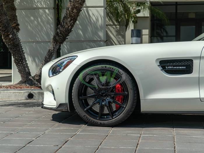 Mercedes C190 GT GTS Carbon Fiber Front Lip mercc19001 thumbnail 3