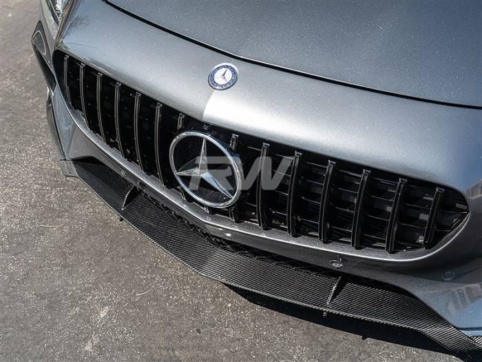 Mercedes C190 GT GTS Carbon Fiber Front Lip mercc19001 thumbnail 4