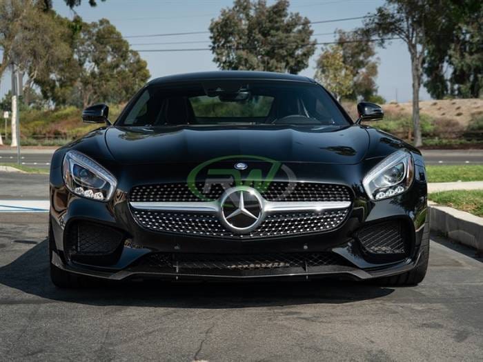 Mercedes C190 GT GTS Carbon Fiber Front Lip mercc19001 thumbnail 5