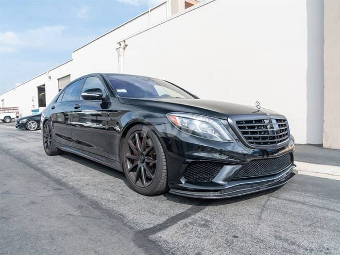 Mercedes W222 S63 Carbon Fiber Front Lip Spoiler mercw22203 thumbnail 3