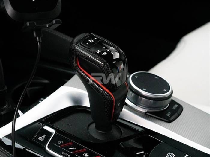 BMW F90 F97 F98 Carbon Fiber Gear Selector bmwf9019 thumbnail 2