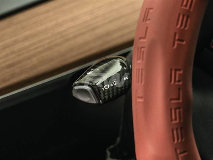 Tesla Model 3 / Y Carbon Fiber Gear Shifter Covers tesla026 thumbnail 2