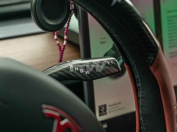 Tesla Model 3 / Y Carbon Fiber Gear Shifter Covers tesla026 thumbnail 3