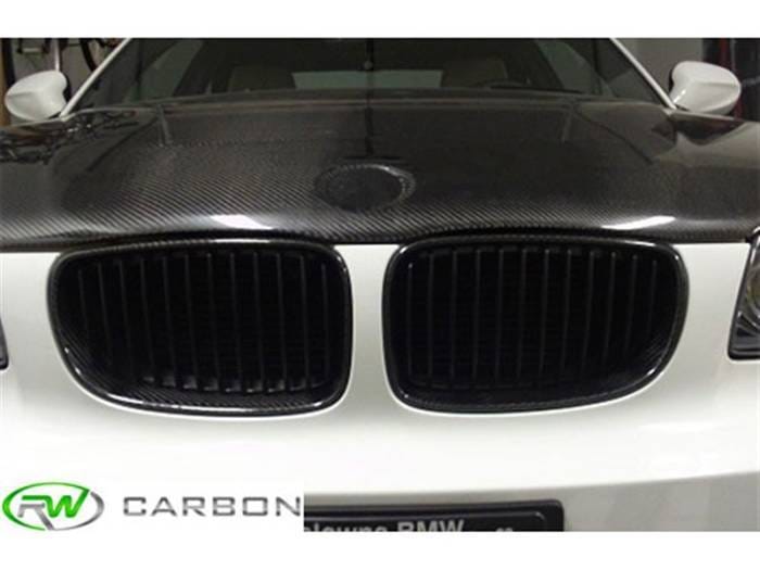 BMW E82 E88 Carbon Fiber Kidney Grilles bmwe82001 thumbnail 3