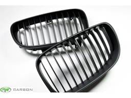 BMW E82 E88 Matte Black Grilles bmwe82011