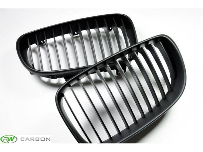BMW E82 E88 Matte Black Grilles bmwe82011