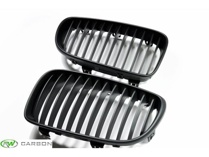 BMW E82 E88 Matte Black Grilles bmwe82011 thumbnail 2