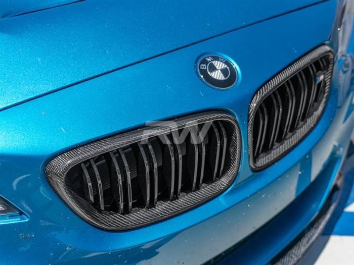 BMW F22 F23 F87 Carbon Fiber Grilles bmwf22013 thumbnail 3