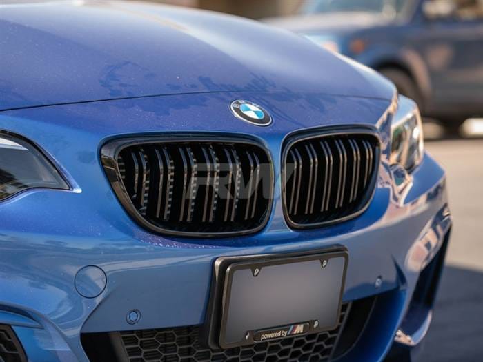 BMW F22 F23 F87 Double Slat Gloss Black Grilles bmwf22004