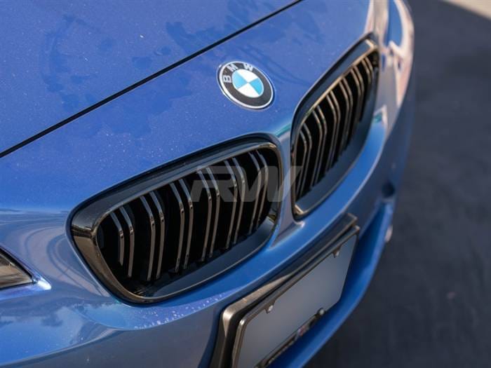 BMW F22 F23 F87 Double Slat Gloss Black Grilles bmwf22004 thumbnail 2