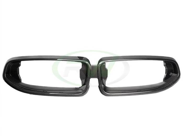 BMW G42 2-Series Carbon Fiber Grille Surrounds bmwg42010 thumbnail 6