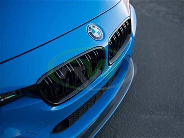 BMW F30 F31 Double Slat Gloss Black Grilles bmwf30028