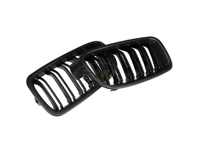 BMW F30/F31 Double Slat Carbon Fiber Grilles bmwf30036 thumbnail 5