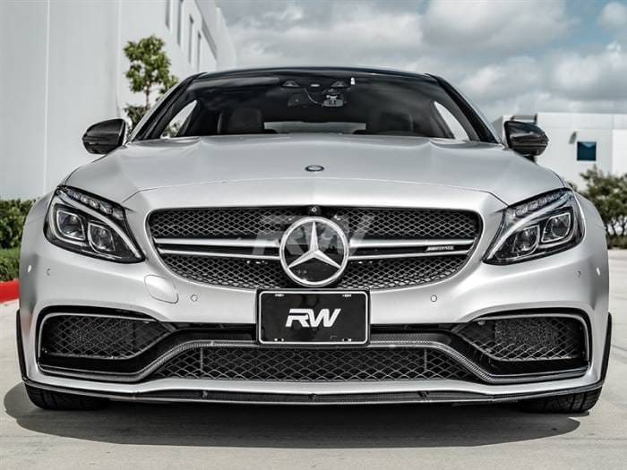 Mercedes W205 C63 AMG Carbon Fiber Front Trim mercw20510 thumbnail 3