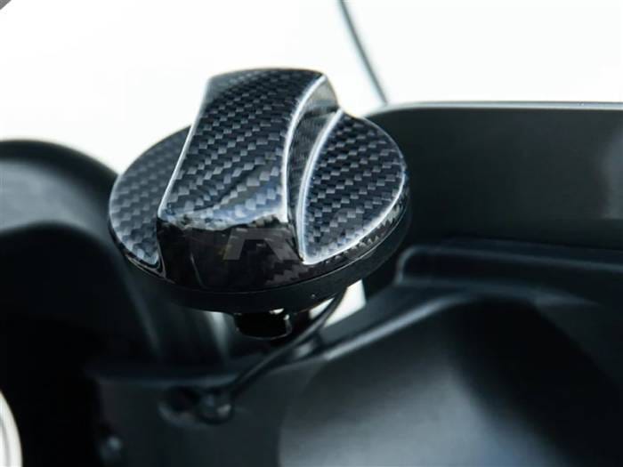 BMW Carbon Fiber Fuel Cap Cover bmwf90016 thumbnail 2