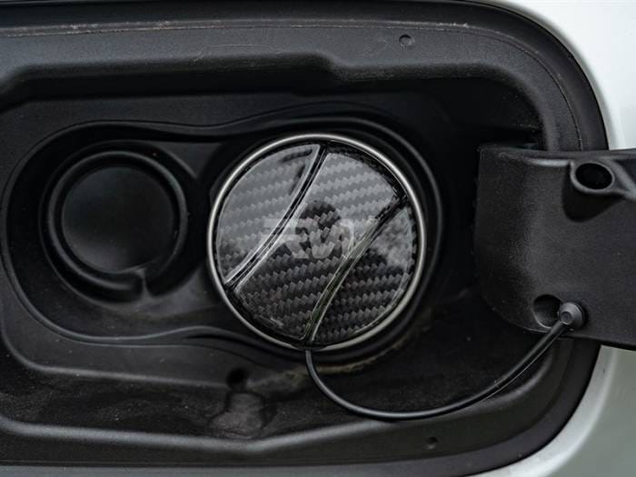 BMW Carbon Fiber Fuel Cap Cover bmwf90016 thumbnail 3