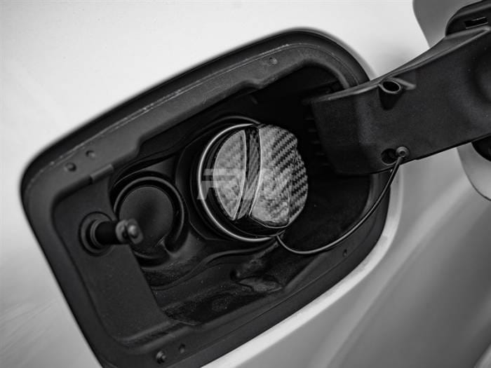 BMW Carbon Fiber Fuel Cap Cover bmwf90016 thumbnail 4