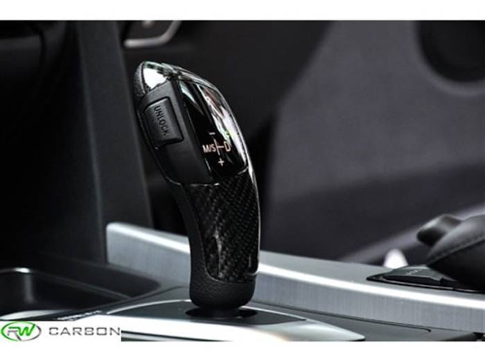 BMW Carbon Fiber Gear Selector Cover - Non Sport bmwf30020