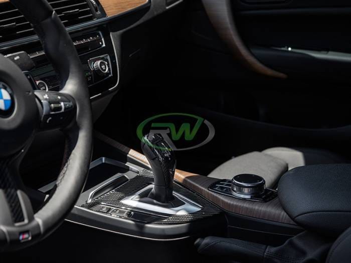 BMW Carbon Fiber Gear Selector Cover - M Sport bmwf32003 thumbnail 2