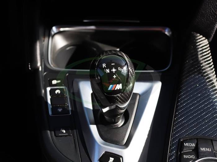 BMW M Carbon Fiber Gear Selector Cover bmwf12006 thumbnail 2